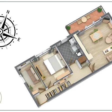 Haus Strandoase 22 Apartment *